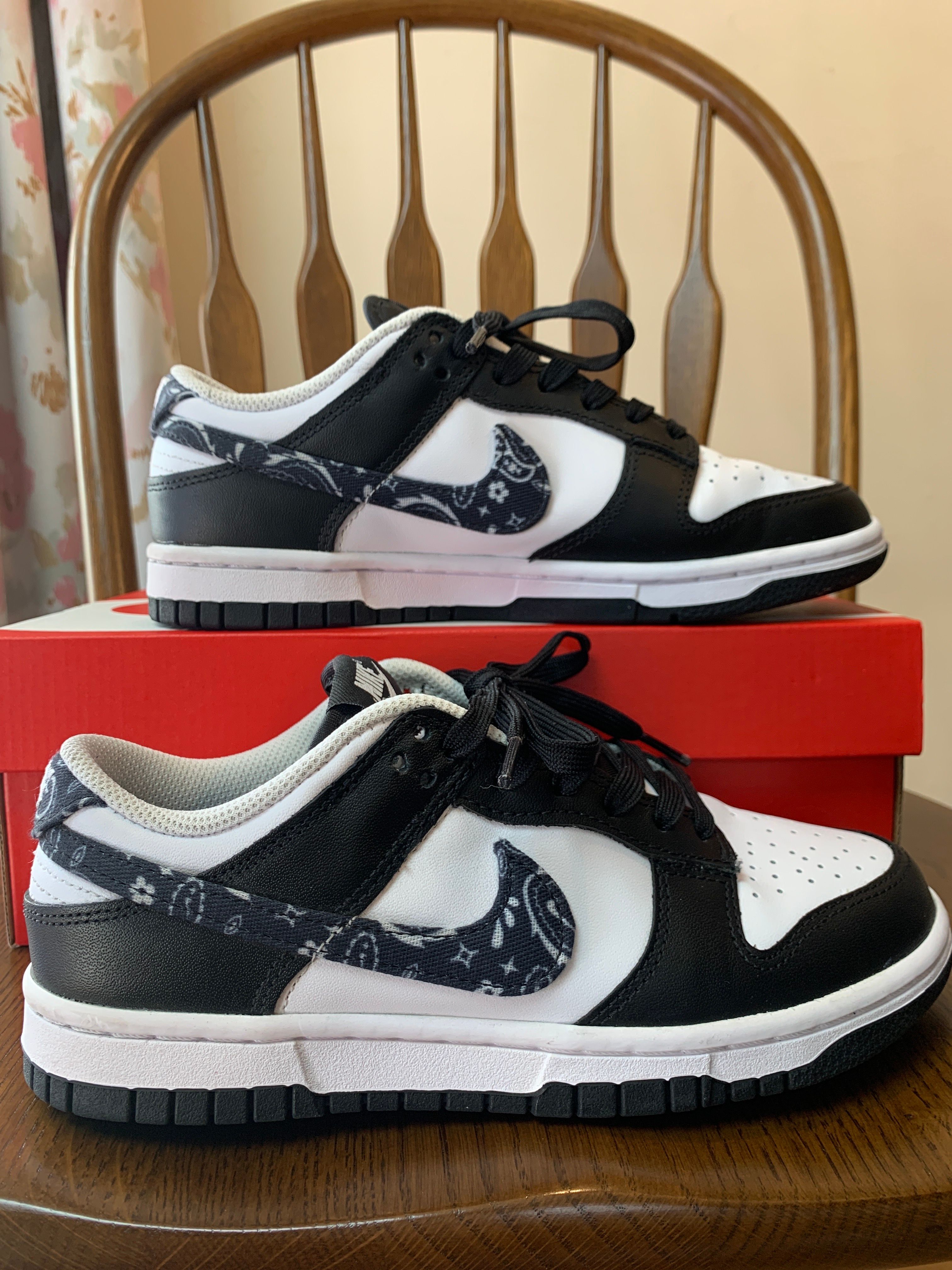 Nike Women's Dunk Low ESS "Black Paisley"