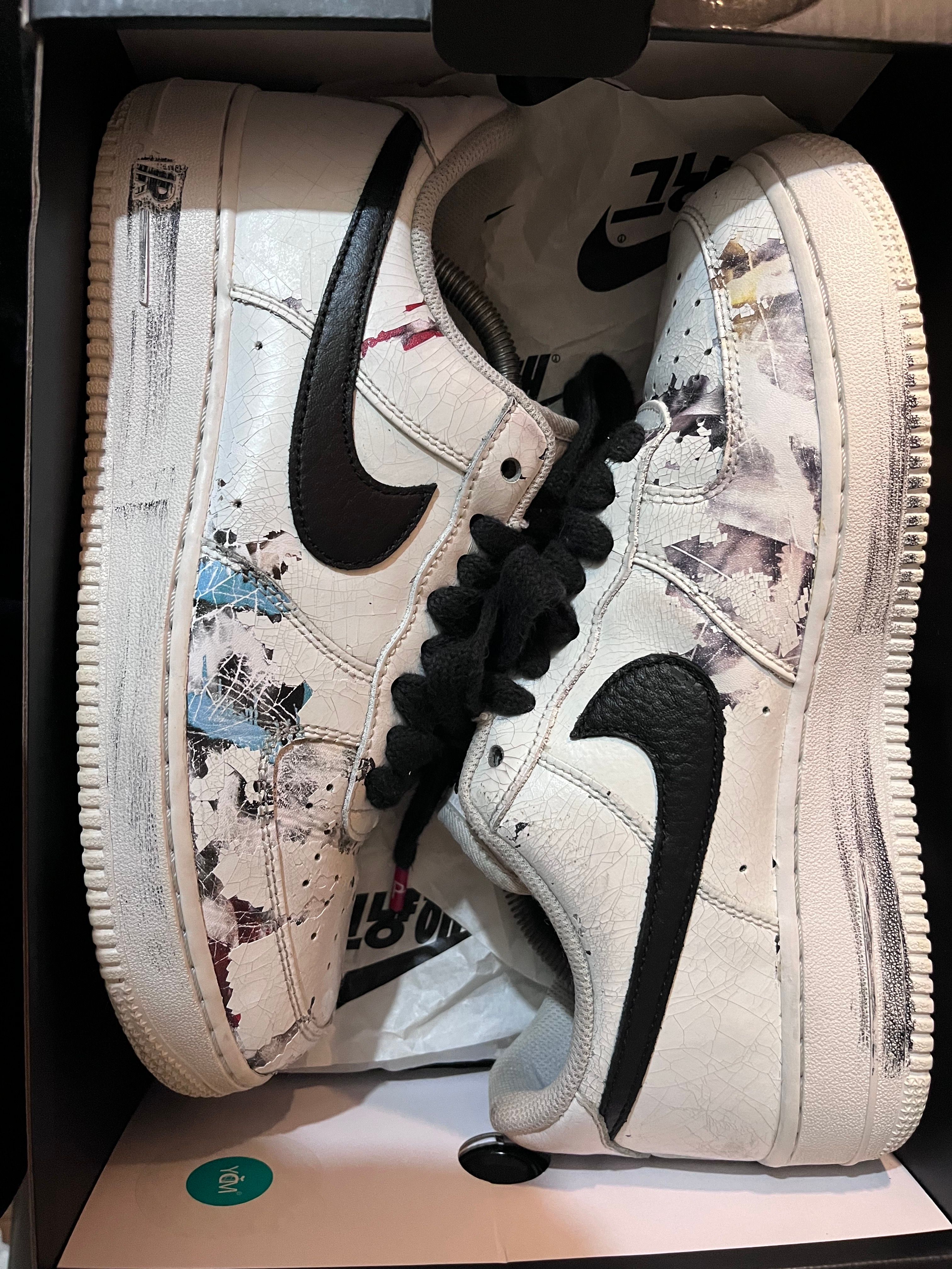 PEACEMINUSONE × Nike Air Force 1 Low "Para-noise/White/Black" / G-DRAGON