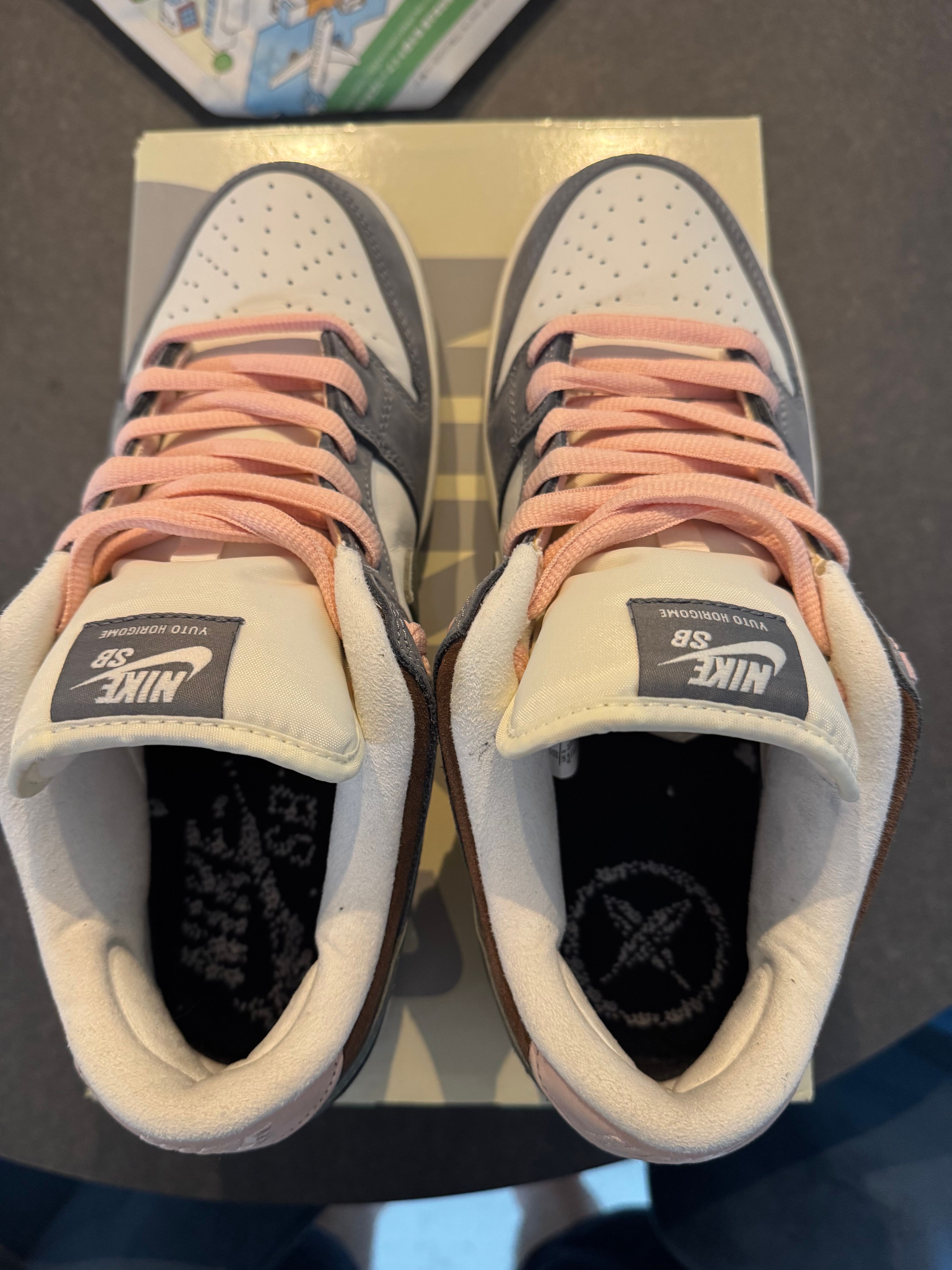 堀米 雄斗(Yuto Horigome) × Nike SB Dunk Low Pro QS "Wolf Grey"