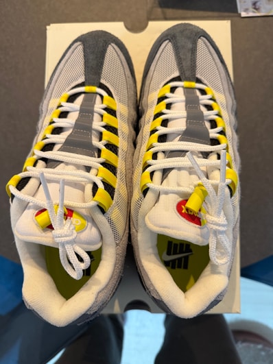 UNDEFEATED × Nike Air Max 95 SP "Opti Yellow" (Shanghai Exclusive) (Serial Numbered/600 pairs)