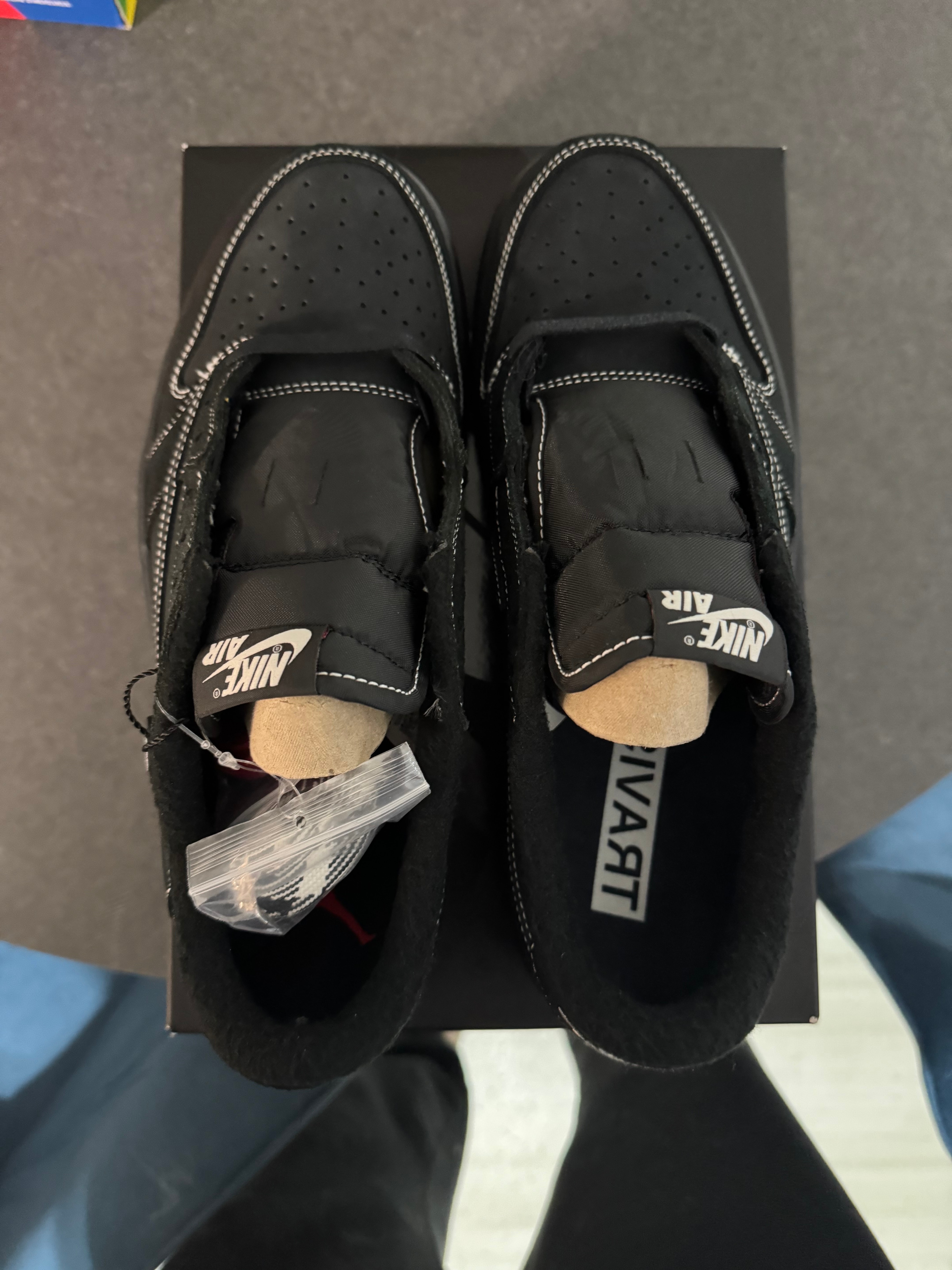 Travis Scott × Nike Air Jordan 1 Low OG SP "Black Phantom"