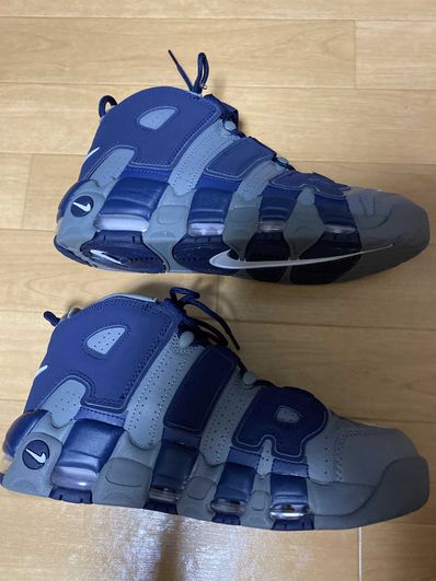 Nike Air More Uptempo '96 "Cool Grey/White/Midnight Navy"