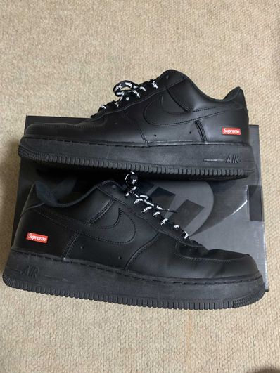 Supreme × Nike Air Force 1 Low "Black"
