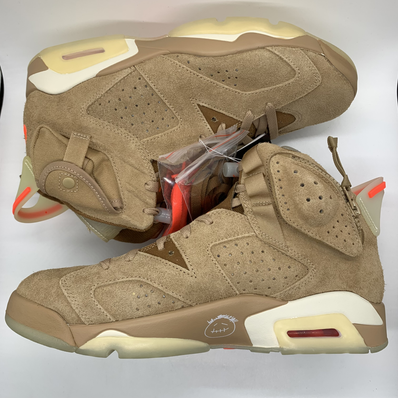 Travis Scott × Nike Air Jordan 6 "British Khaki"
