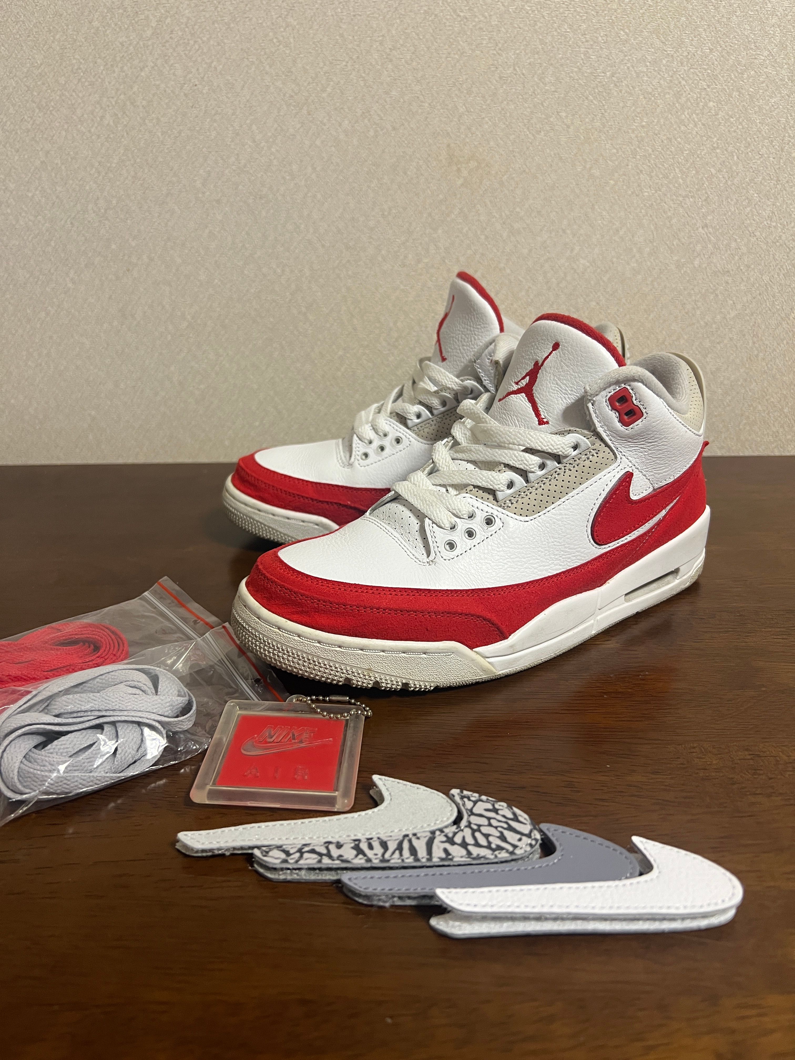 Nike Air Jordan 3 Retro "Tinker White/University Red"