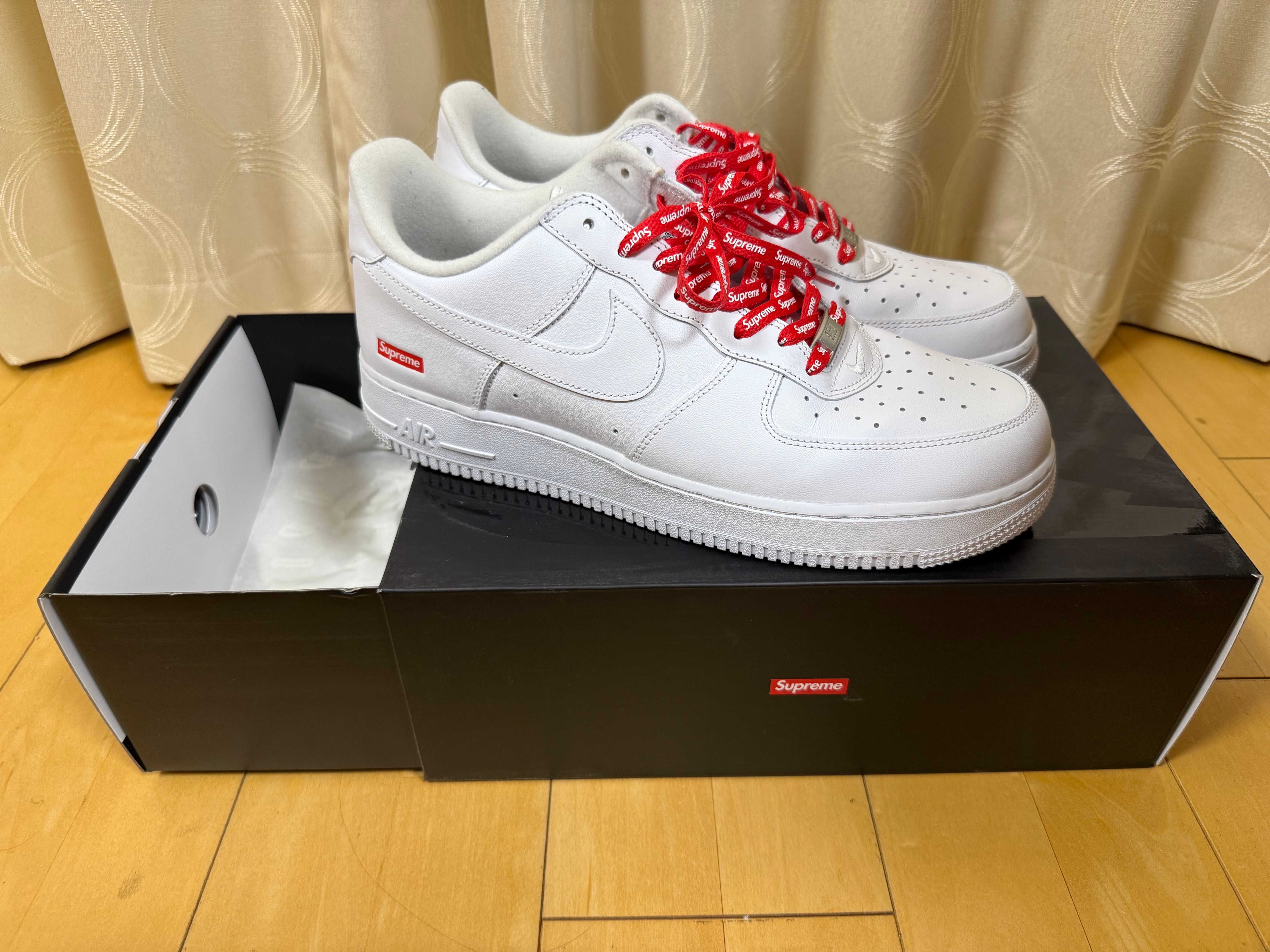 Supreme × Nike Air Force 1 Low "White"