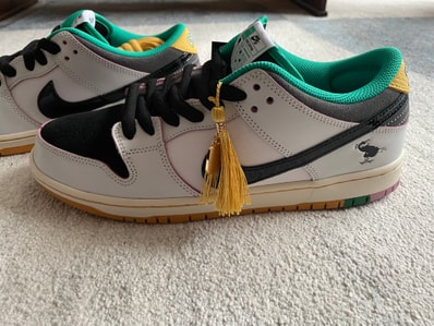 CSEF × Nike SB Dunk Low Pro QS "White and Black"