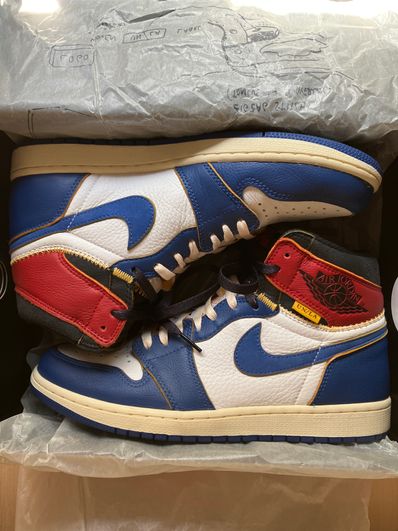 Union × Nike Air Jordan 1 Retro High OG NRG "Storm Blue/Varsity Red"