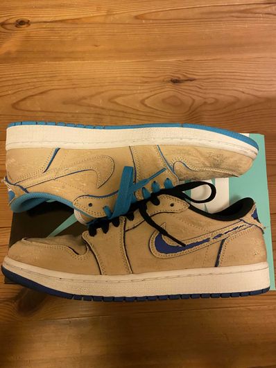 Nike SB Air Jordan 1 Low "Desert Ore/Royal Blue"