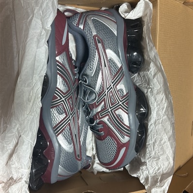 Asics Gel-Quantum Kinetic "Burgundy/Silver"