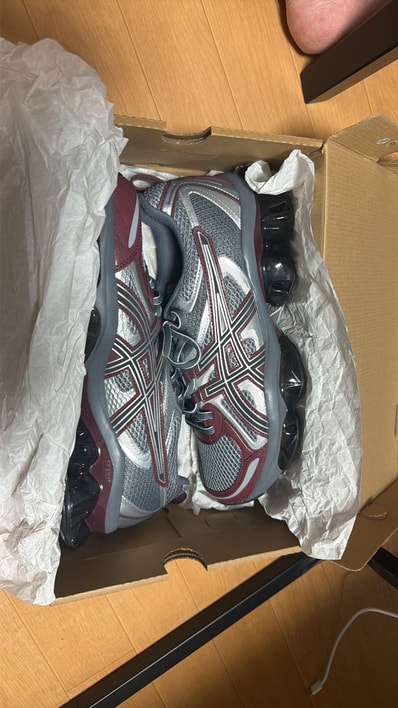 Asics Gel-Quantum Kinetic "Burgundy/Silver"