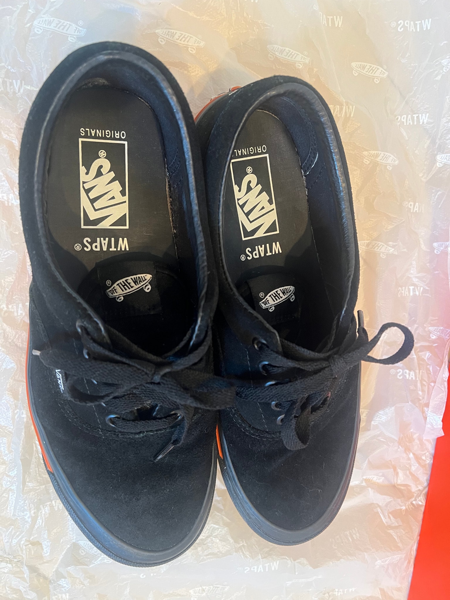 WTAPS × VANS OG ERA LX BLACK