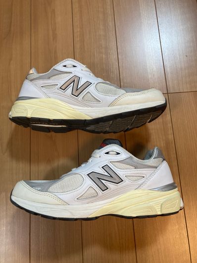 New Balance 990V3 "Sea Salt/Rain Cloud"