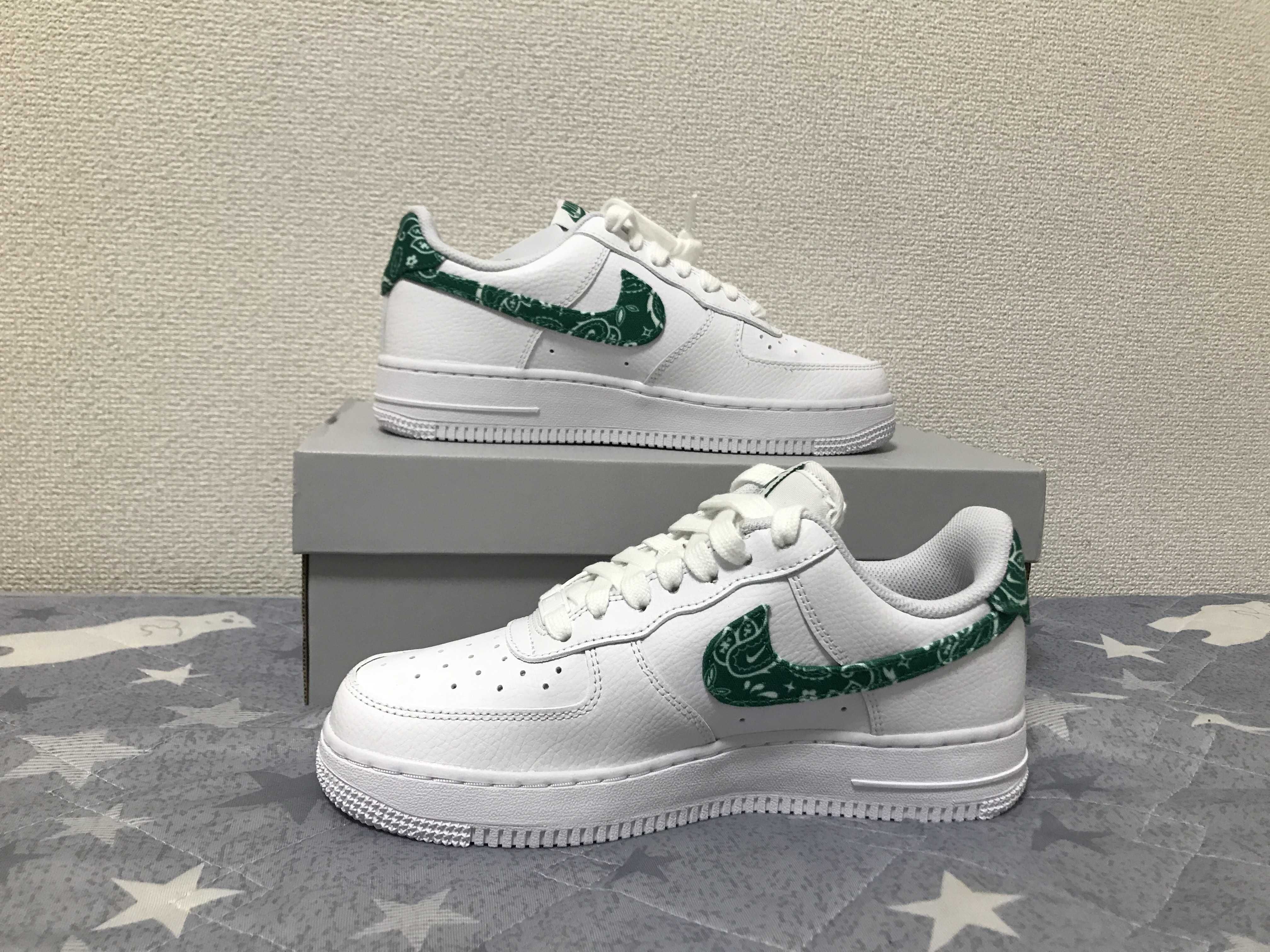 Nike Women's Air Force 1 Low '07 Essential "Green Paisley"