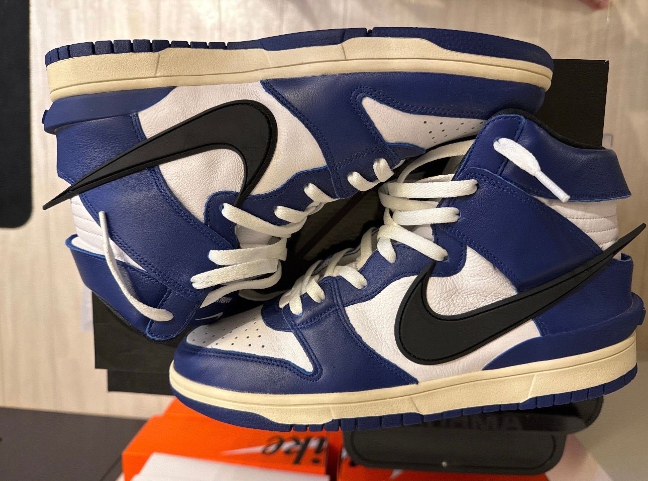AMBUSH × NIKE DUNK HIGH "DEEP ROYAL"