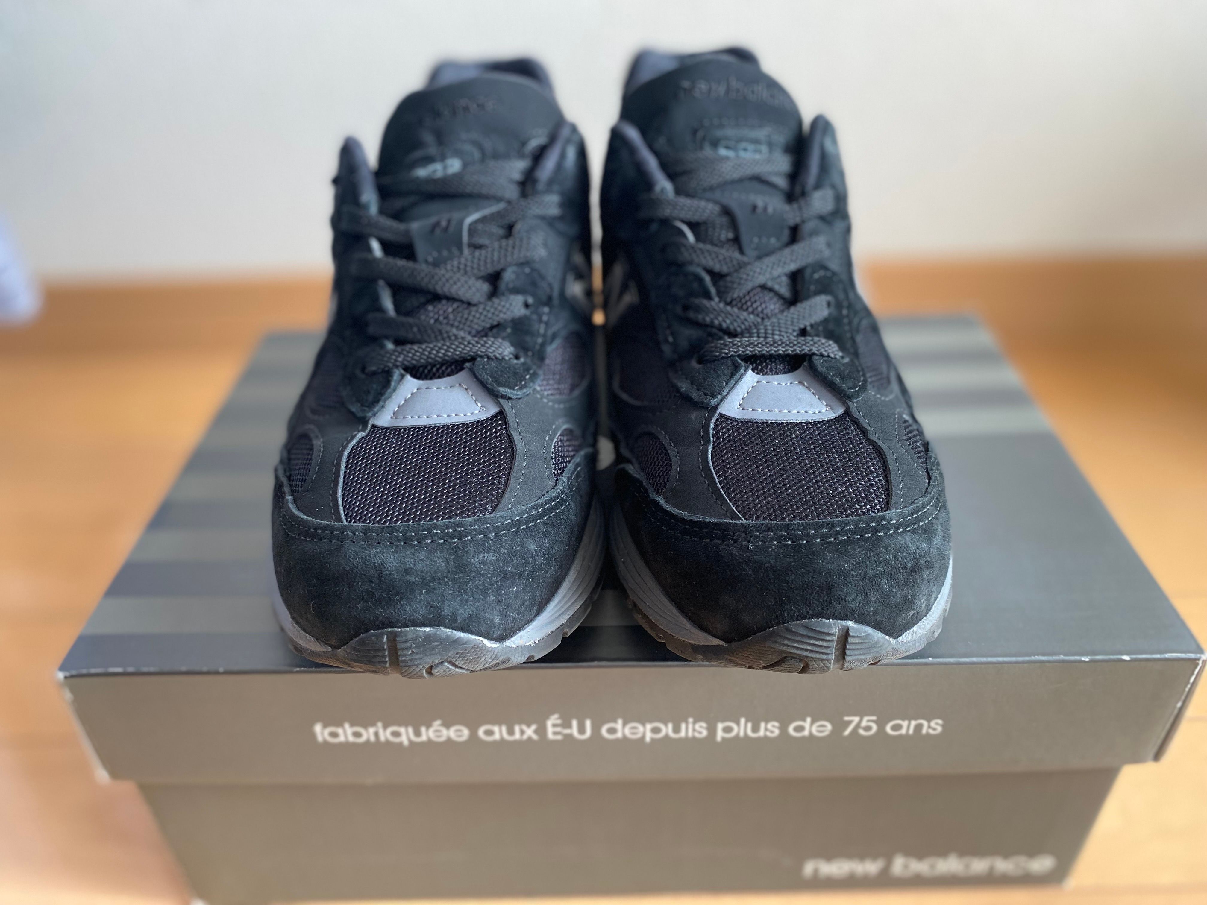 New Balance 992 Made in USA "Black"