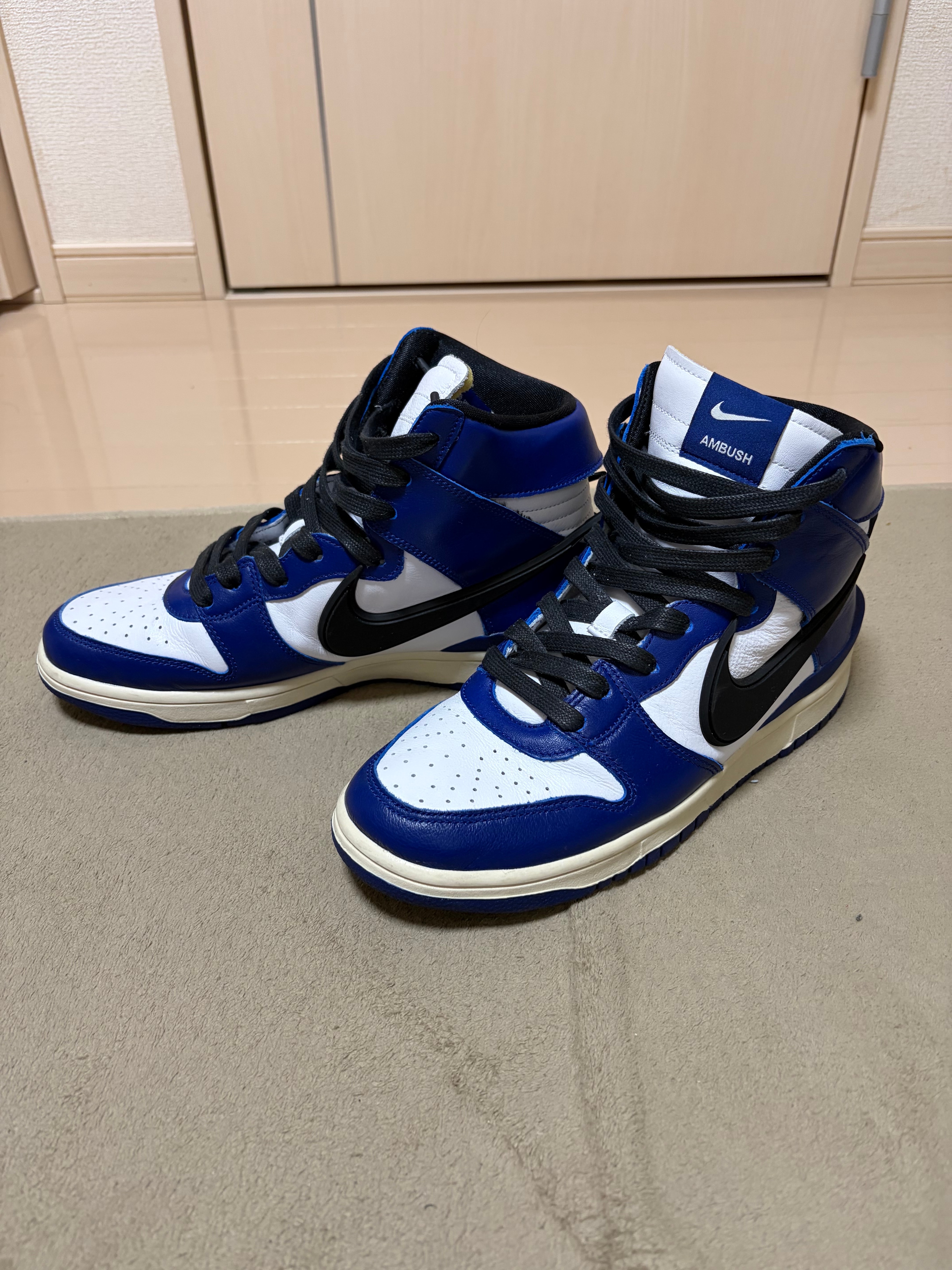 Ambush × Nike Dunk High "Deep Royal"