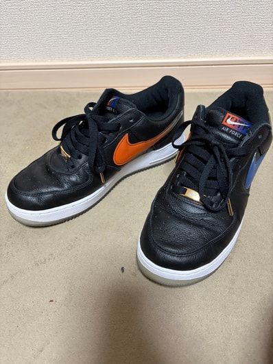 KITH × Nike Air Force 1 Low New York Knicks "Black/Brilliant Orange/Rush/Brilliant White"