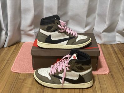 Travis Scott × Nike Air Jordan 1 Retro High OG TS SP "Sail/Dark Mocha"