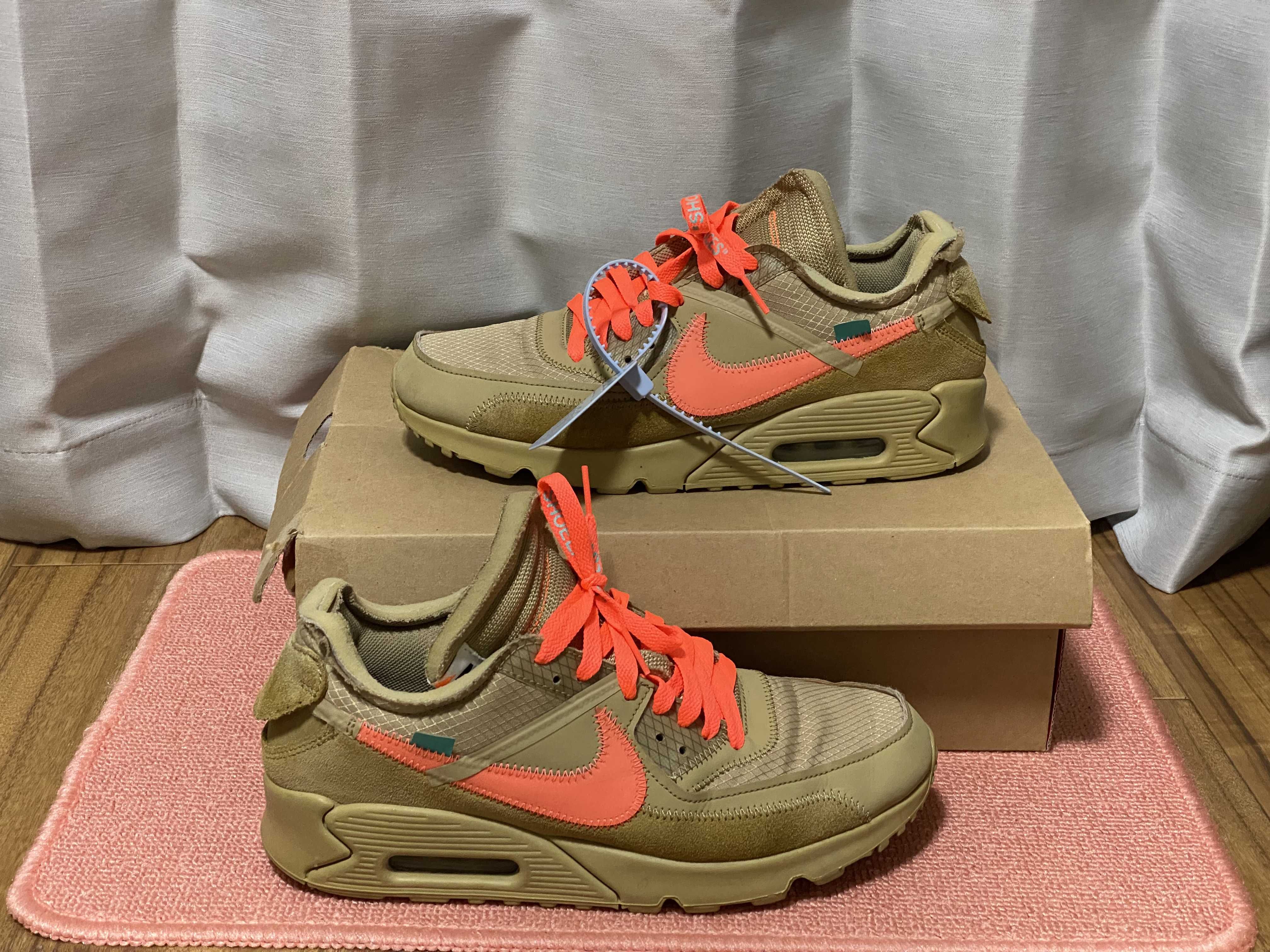 Off-White × Nike Air Max 90 "Desert Ore"
