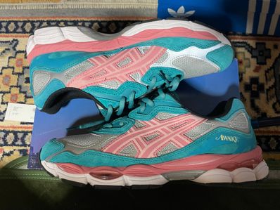 Awake NY × Asics Gel-NYC "Pure Silver/Green Blue Slate"