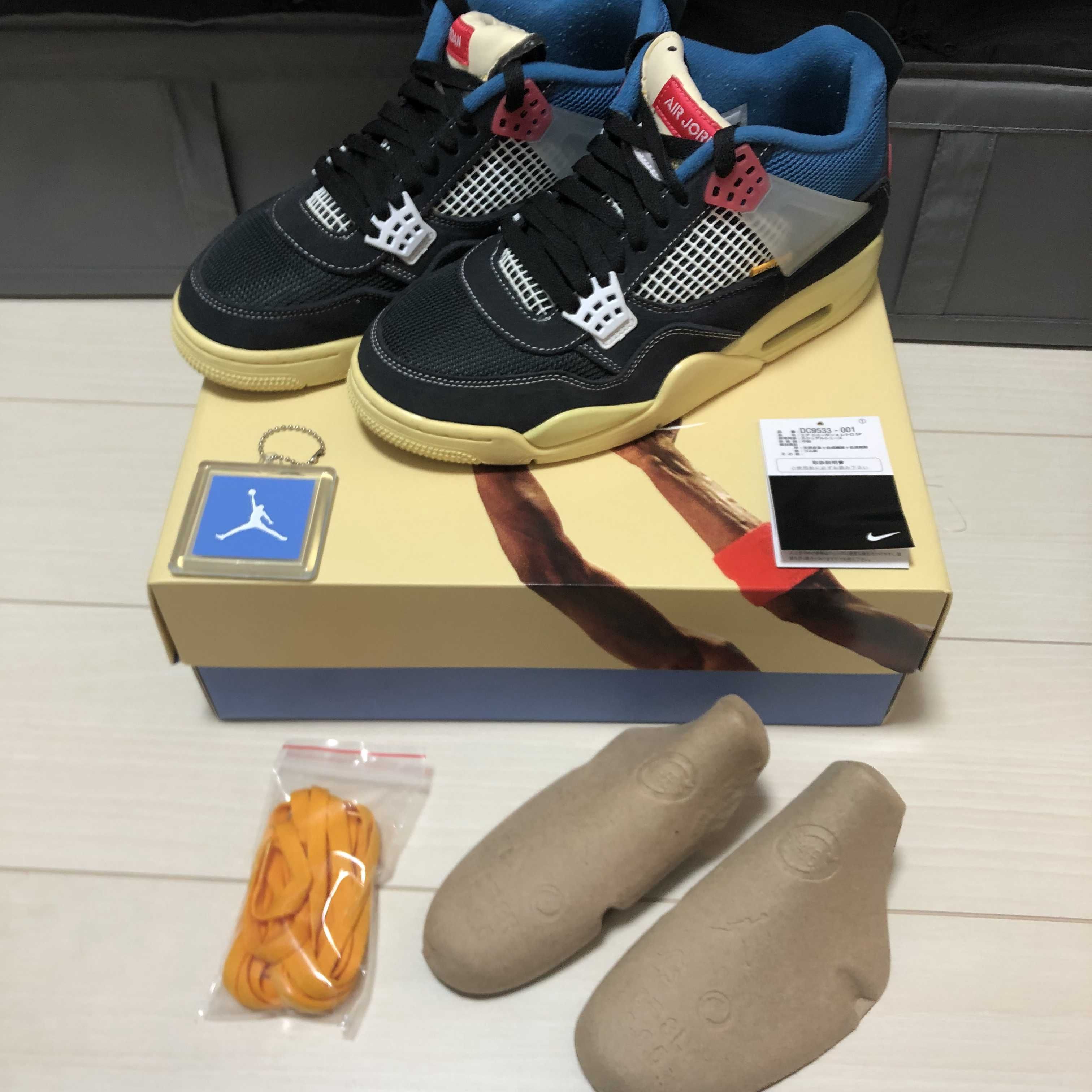 UNION × NIKE AIR JORDAN 4 "OFF NOIR"