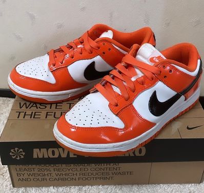 Nike Women's Dunk Low "Patent Orange"