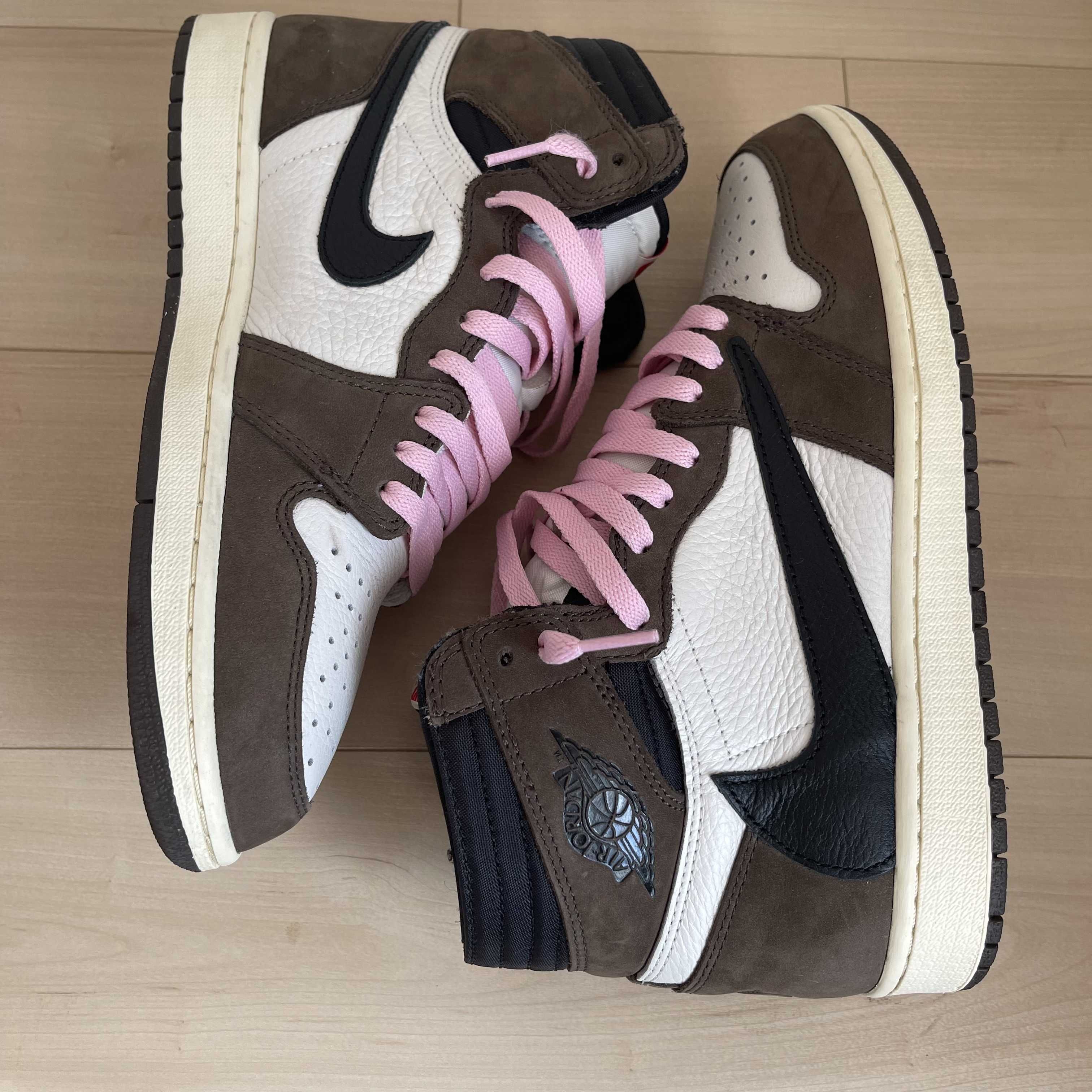 Travis Scott × Nike Air Jordan 1 Retro High OG TS SP "Sail/Dark Mocha"
