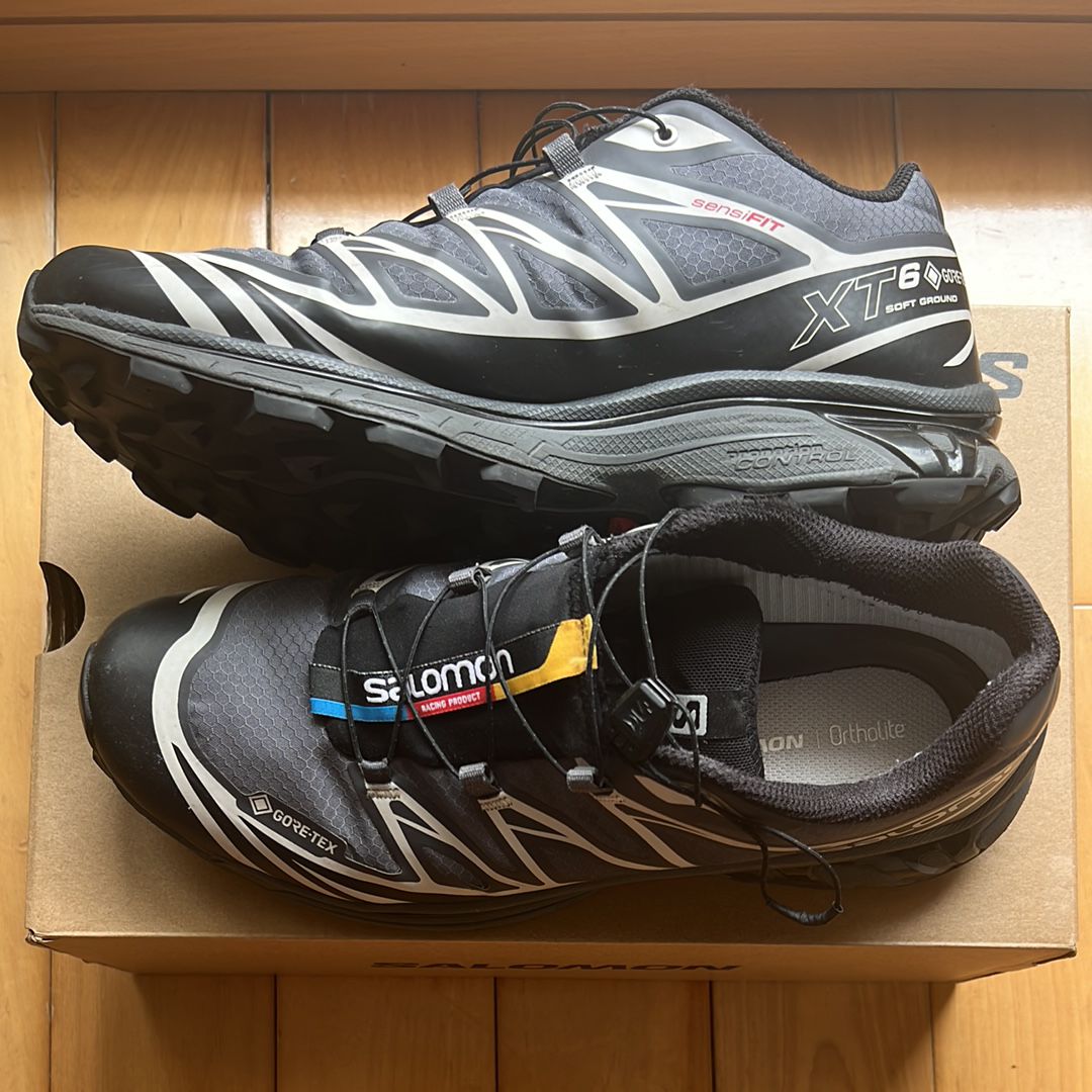 Salomon XT-6 GORE-TEX "Black/Ebony/Lunar Rock"