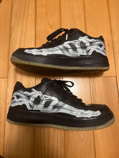 Nike Air Force 1 Low "Black Skeleton"