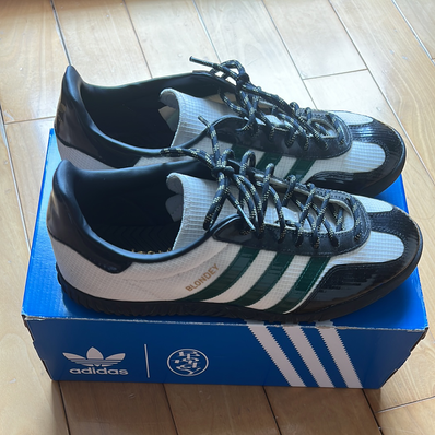 Blondey McCoy × adidas AB Gazelle Indoor "Noble Green"