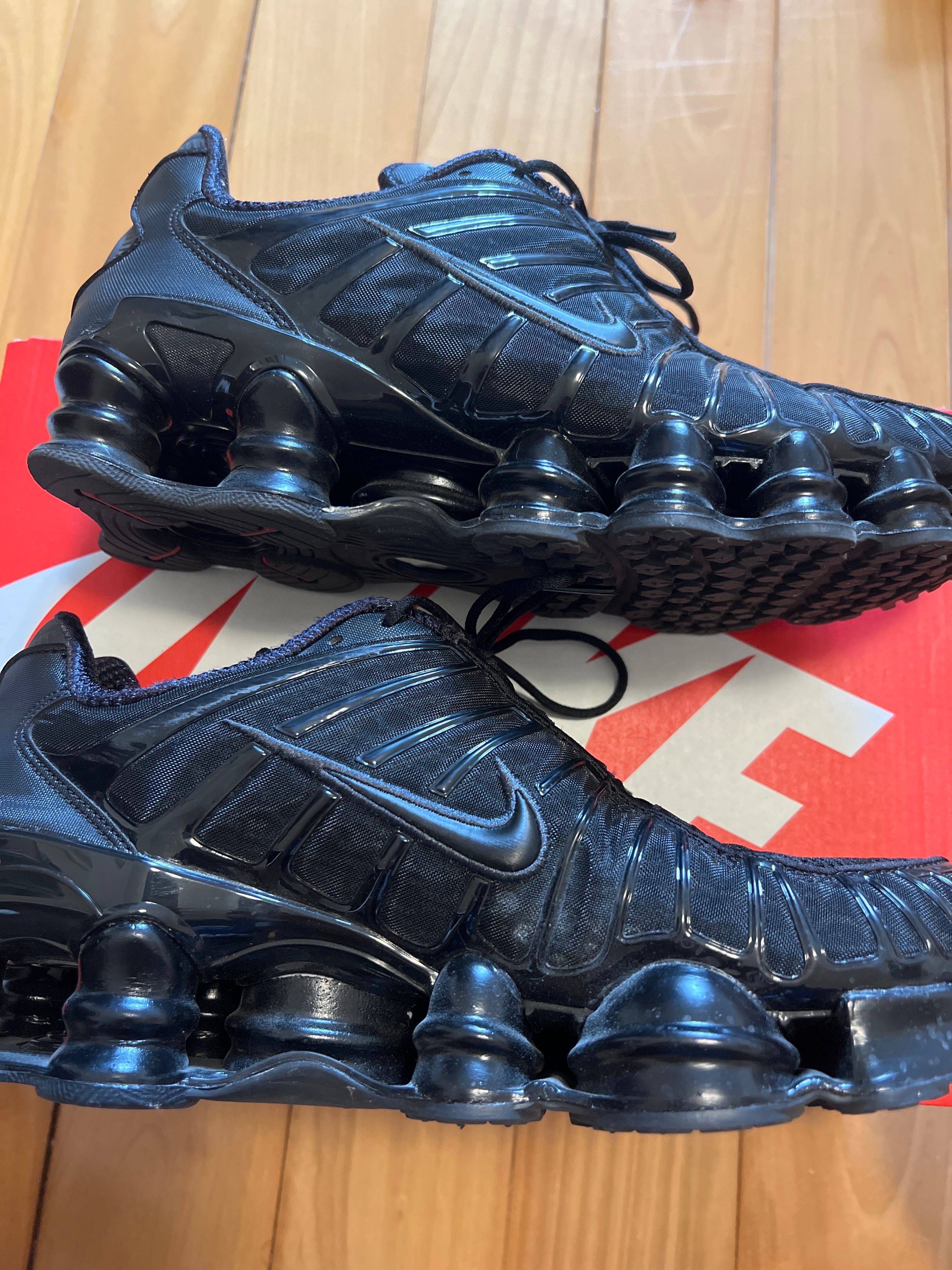 Nike Women's Shox TL "Black and Max Orange"