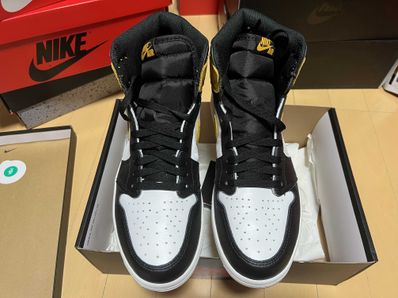Nike Air Jordan 1 Retro High OG "Black Toe/Yellow Ochre"