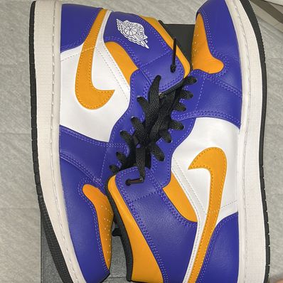 Nike Air Jordan 1 Mid "Lakers"