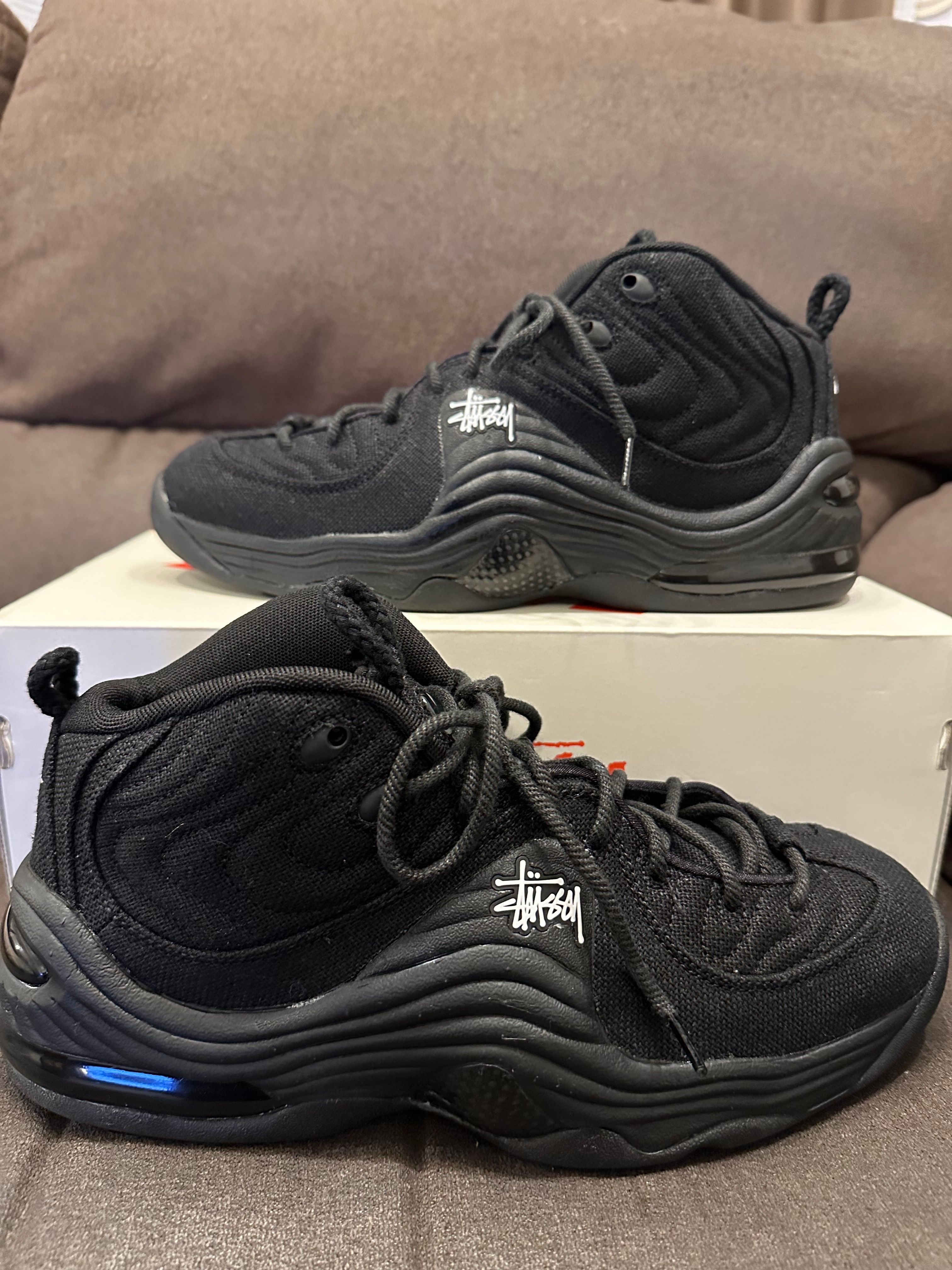 Stussy × Nike Air Penny 2 "Black"