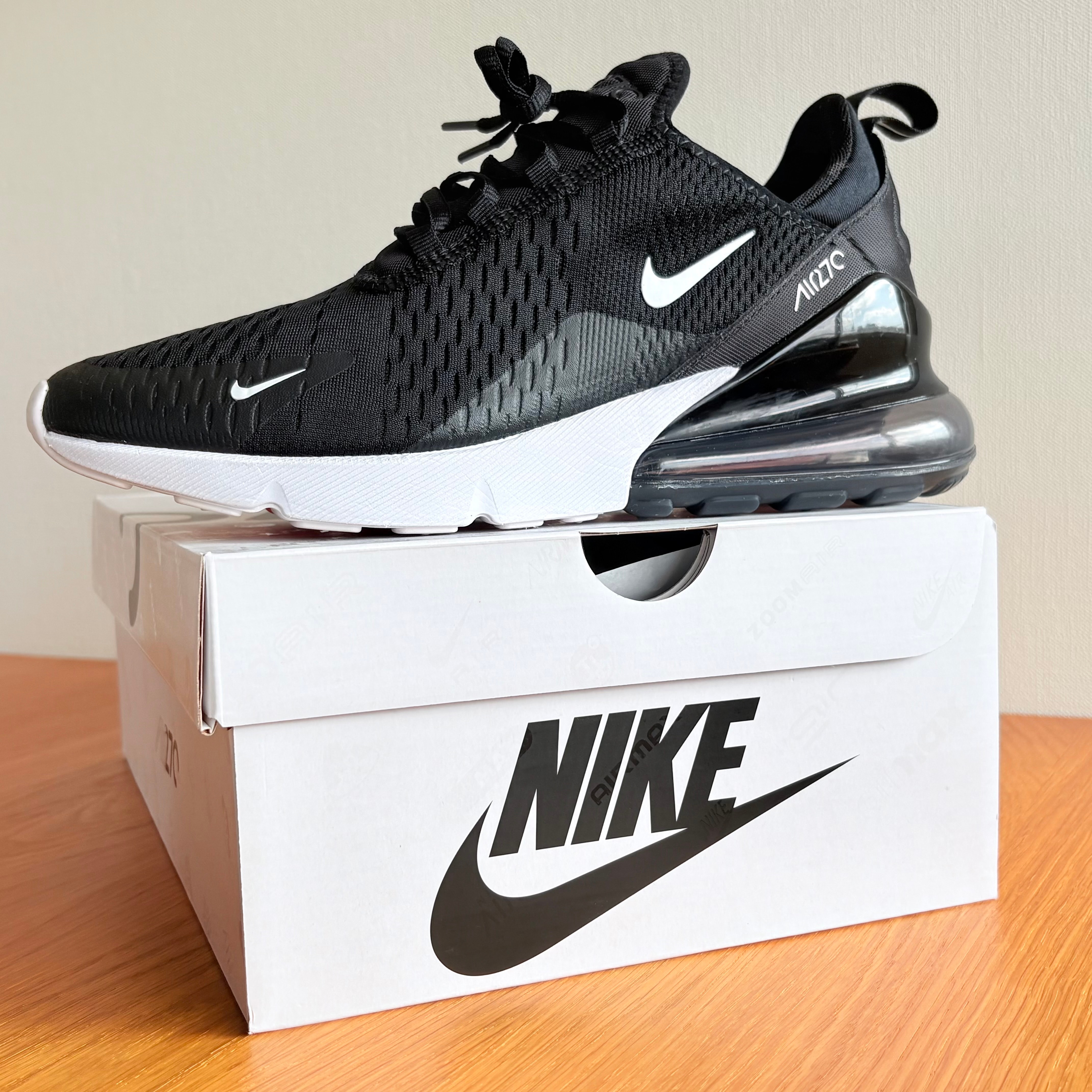 Nike Air Max 270 "Black/White/Solar Red/Anthracite"