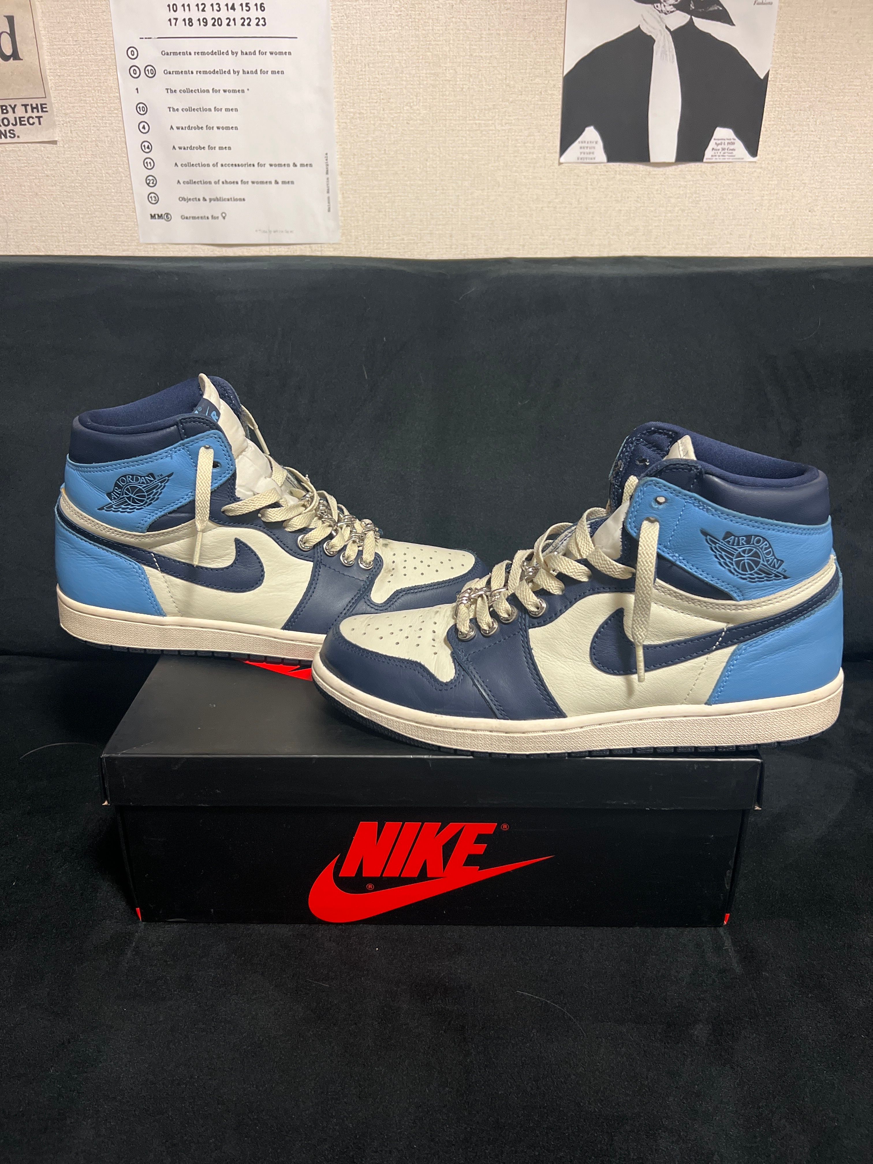 Nike Air Jordan 1 Retro High OG "Obsidian/University Blue"