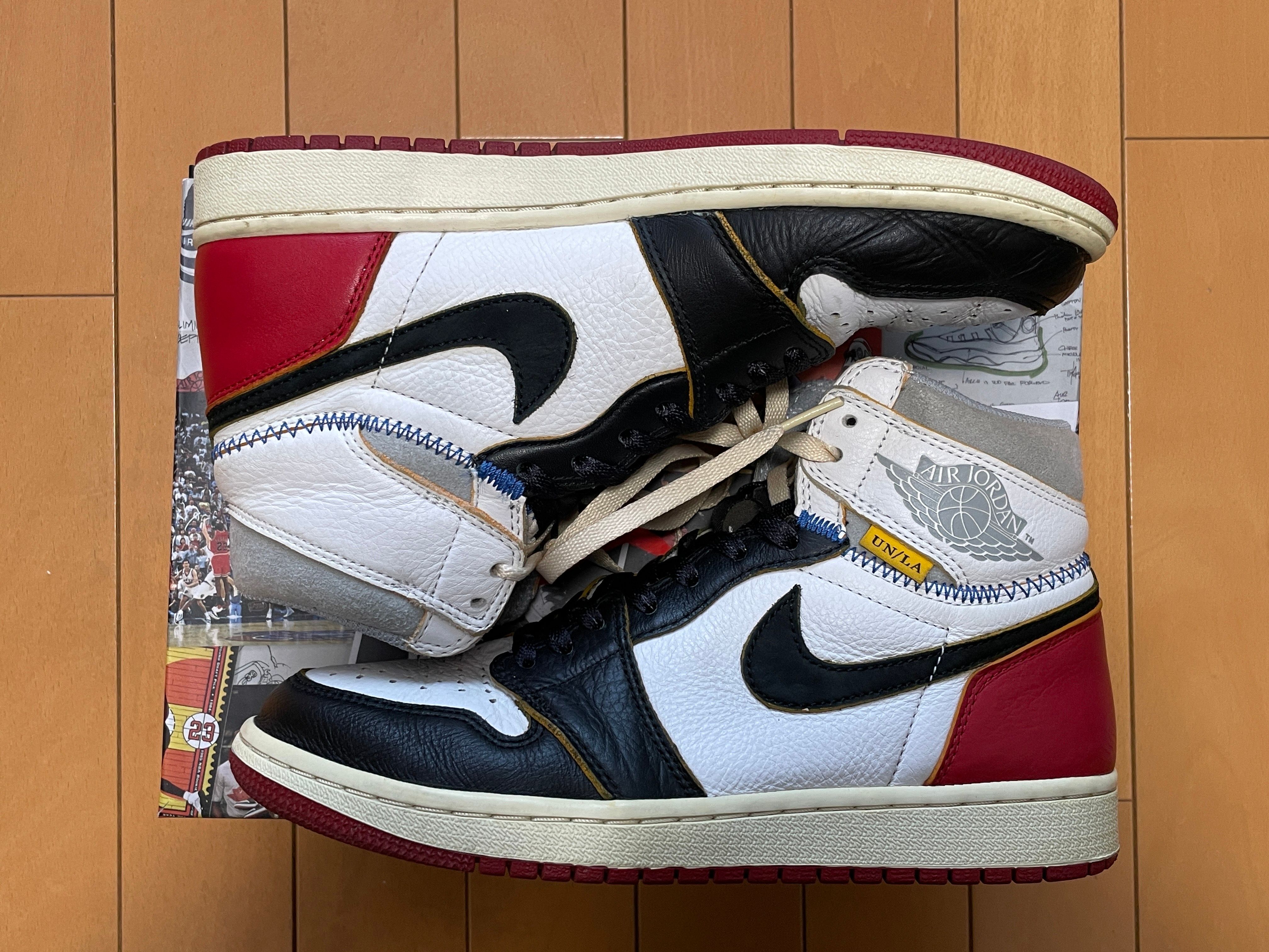 UNION × Nike Air Jordan 1 Retro High OG NRG "Varsity Red/Wolf Grey"