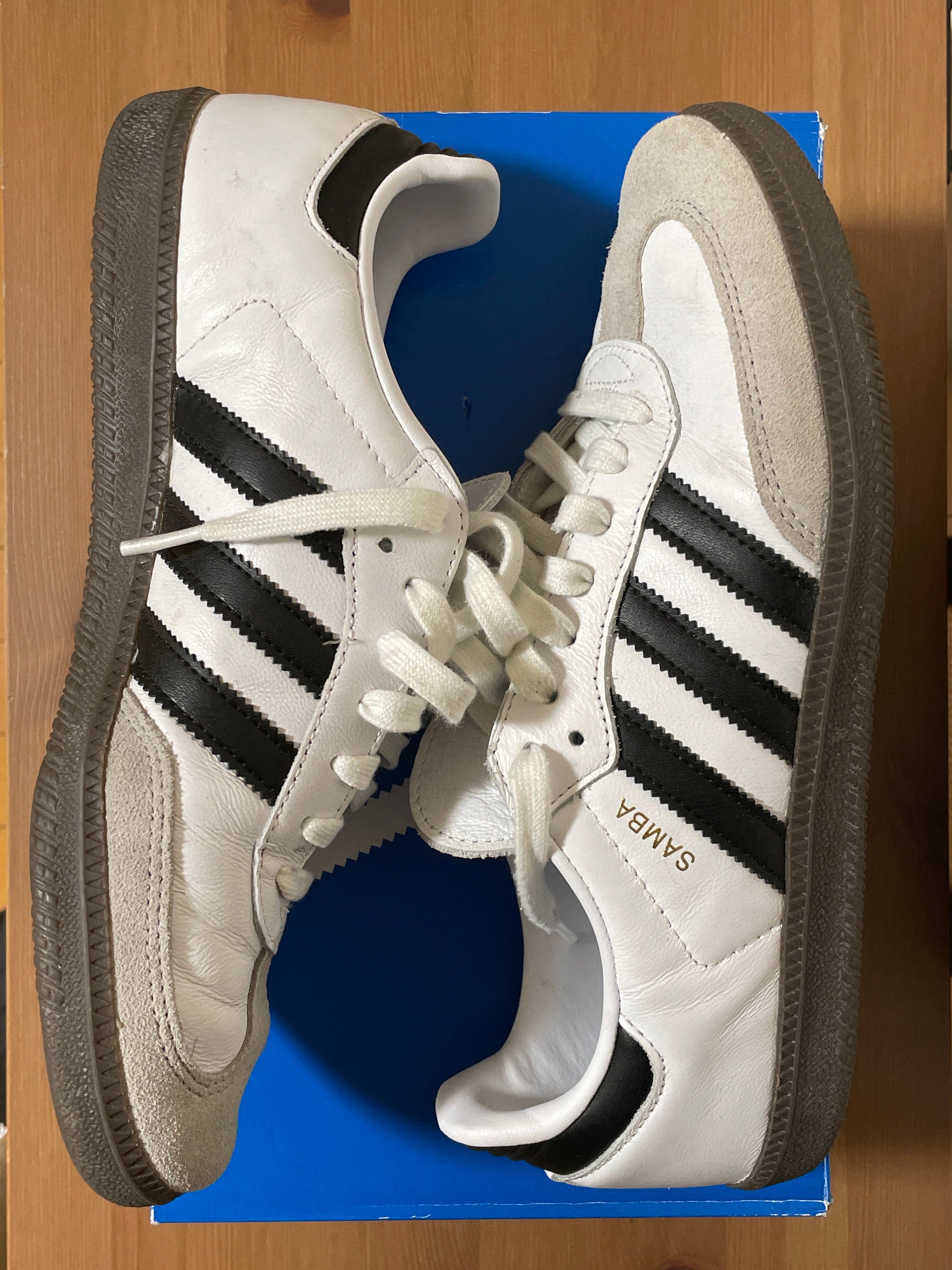 adidas Samba OG "Cloud White/Core Black/Clear Granite"