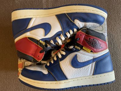 Union × Nike Air Jordan 1 Retro High OG NRG "Storm Blue/Varsity Red"