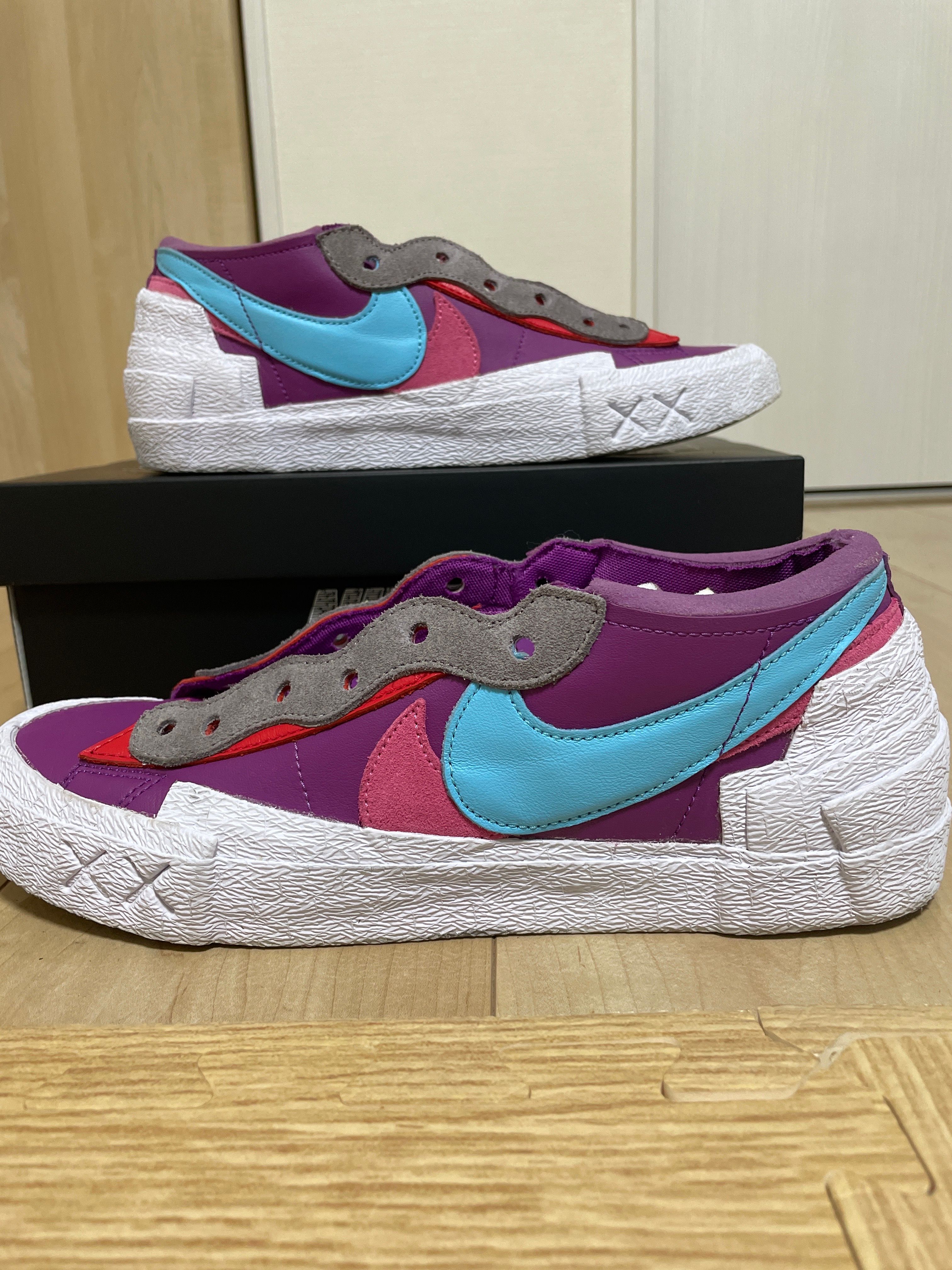 KAWS × sacai × Nike Blazer Low "Purple Dusk"