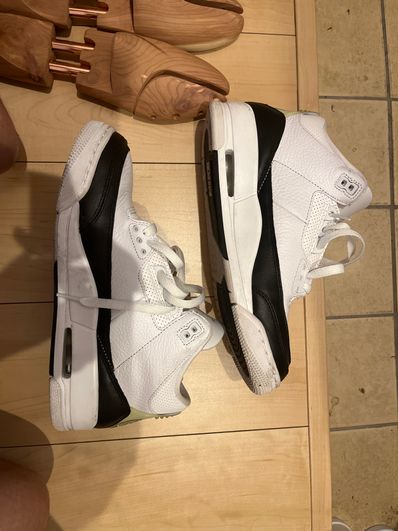 Fragment × Nike Air Jordan 3 "White/Black"