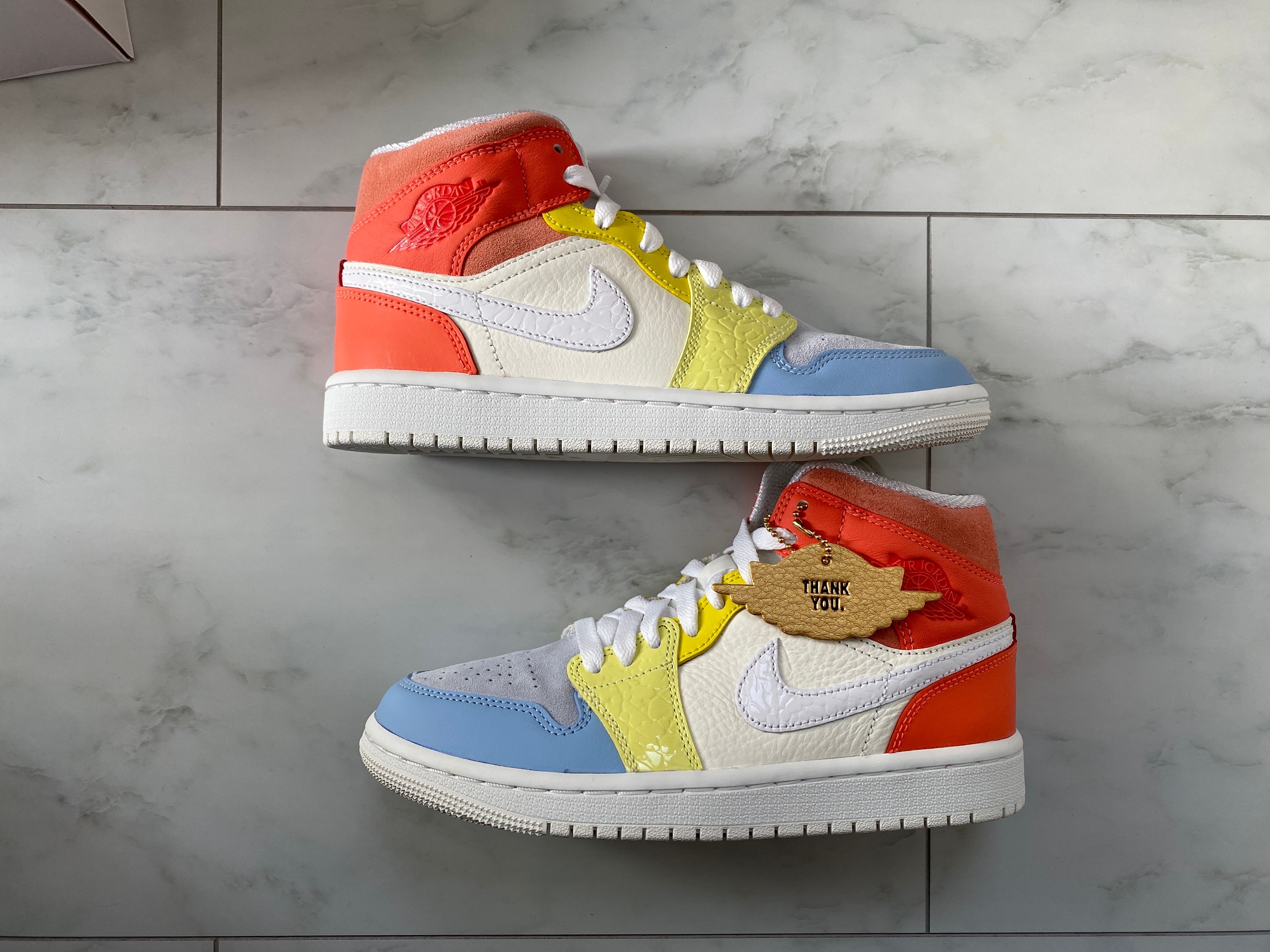 Nike Women's Air Jordan 1 Mid "To My First Coach"