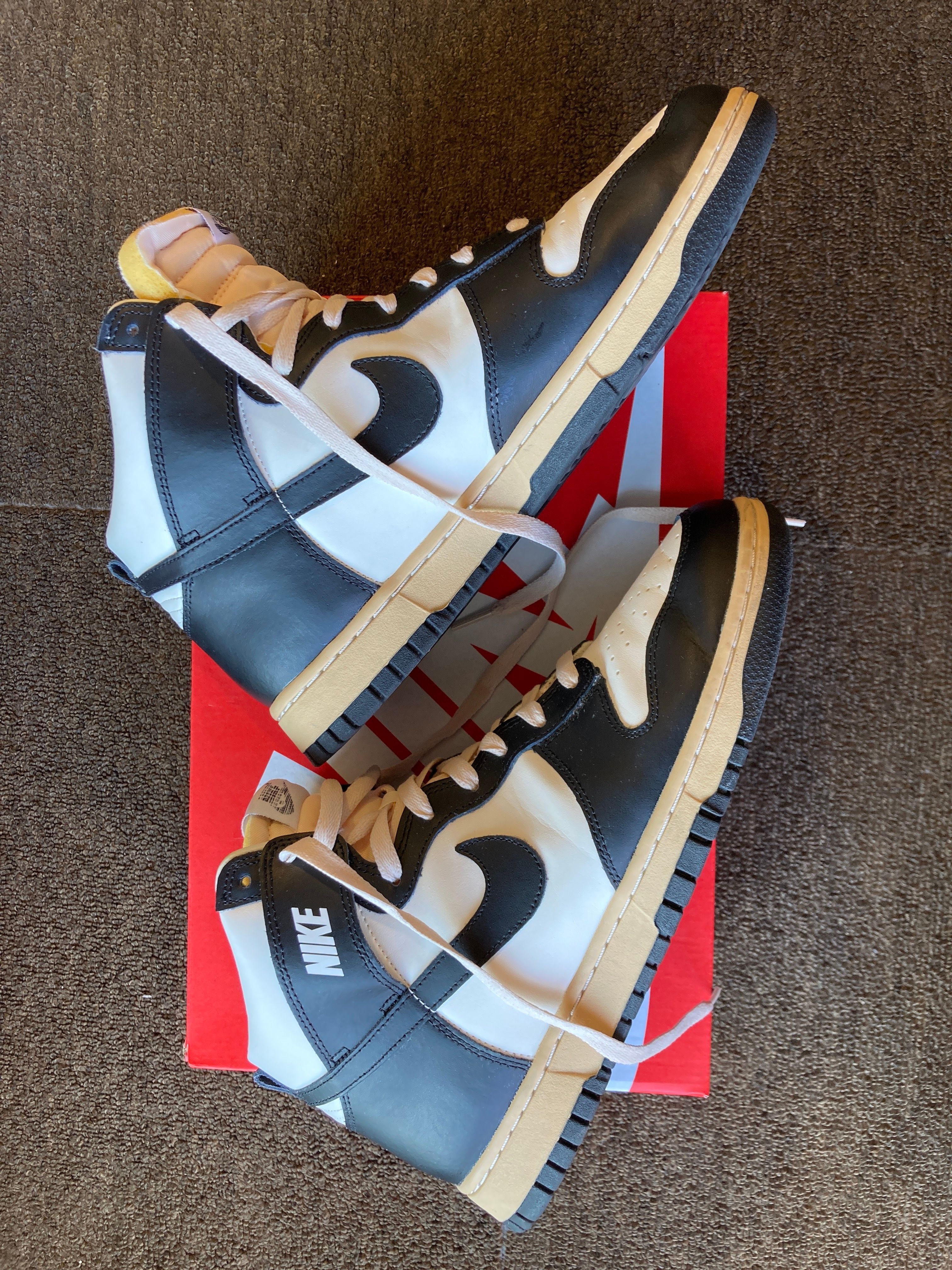 Nike Women's Dunk High "Black and Sail"