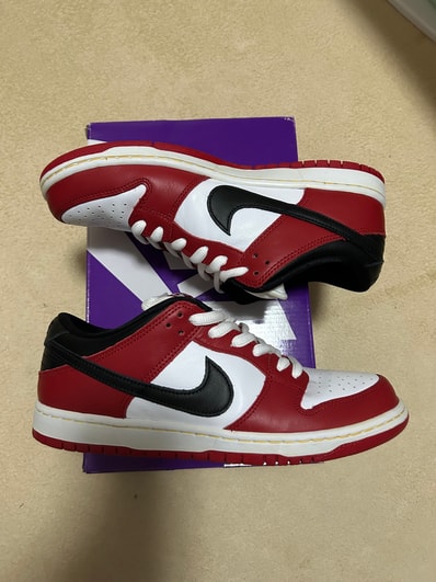 Nike SB Dunk Low Pro "J-Pack Chicago/Varsity Red and White"