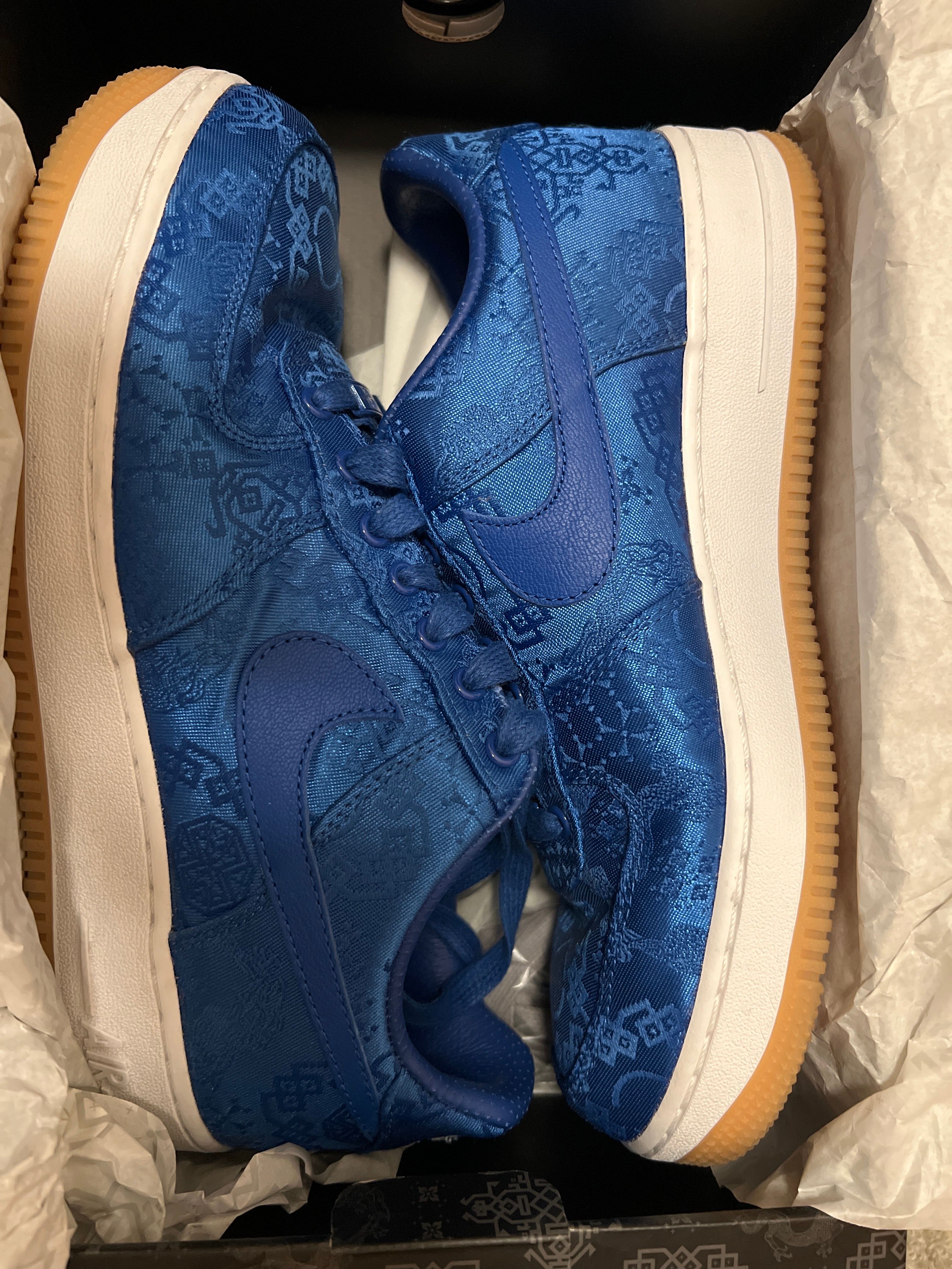 CLOT × Nike Air Force 1 Low "Blue"