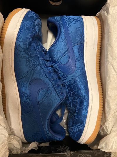 CLOT × Nike Air Force 1 Low "Blue"