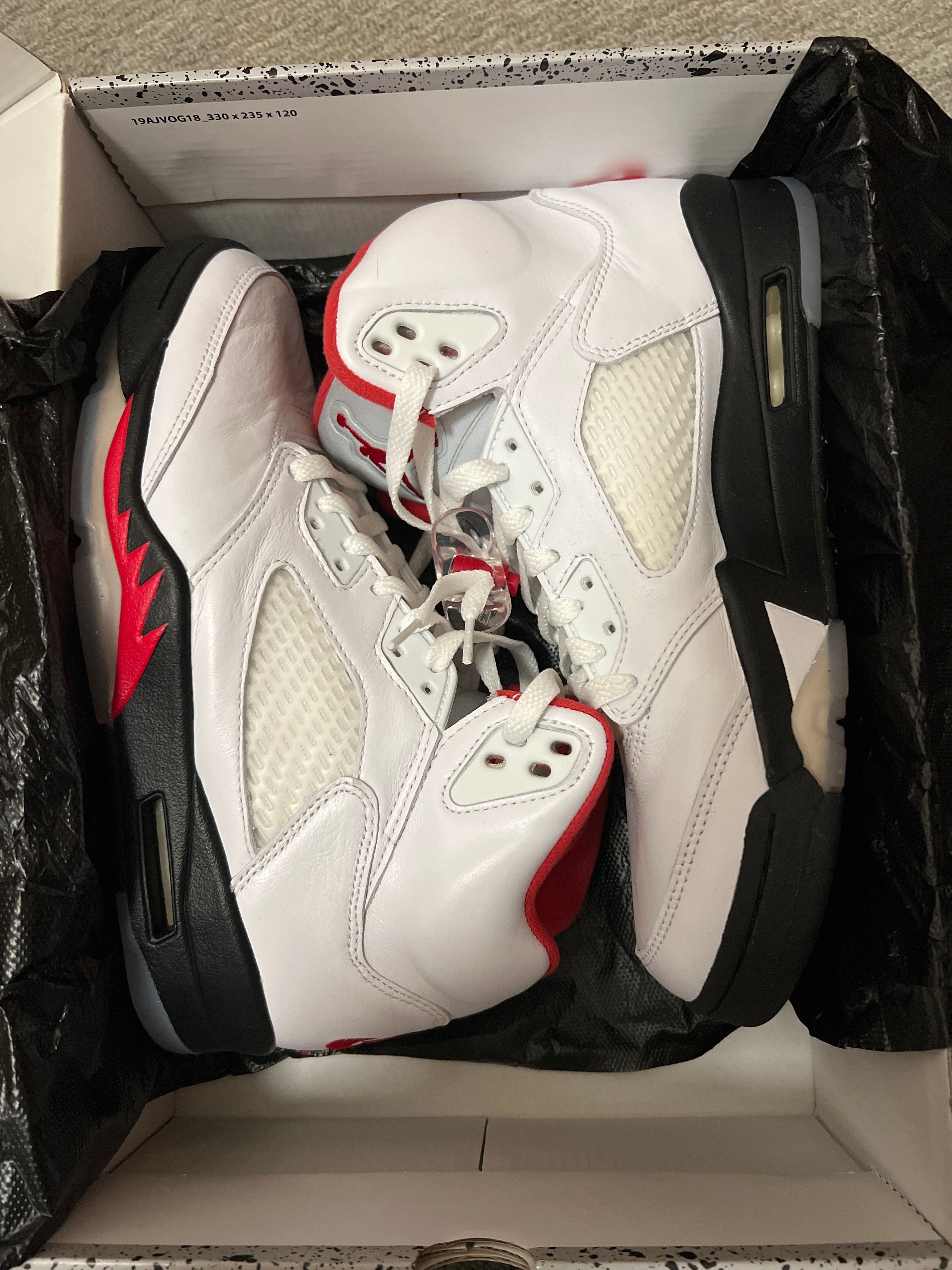 Nike Air Jordan 5 Retro "Fire Red" (2020)