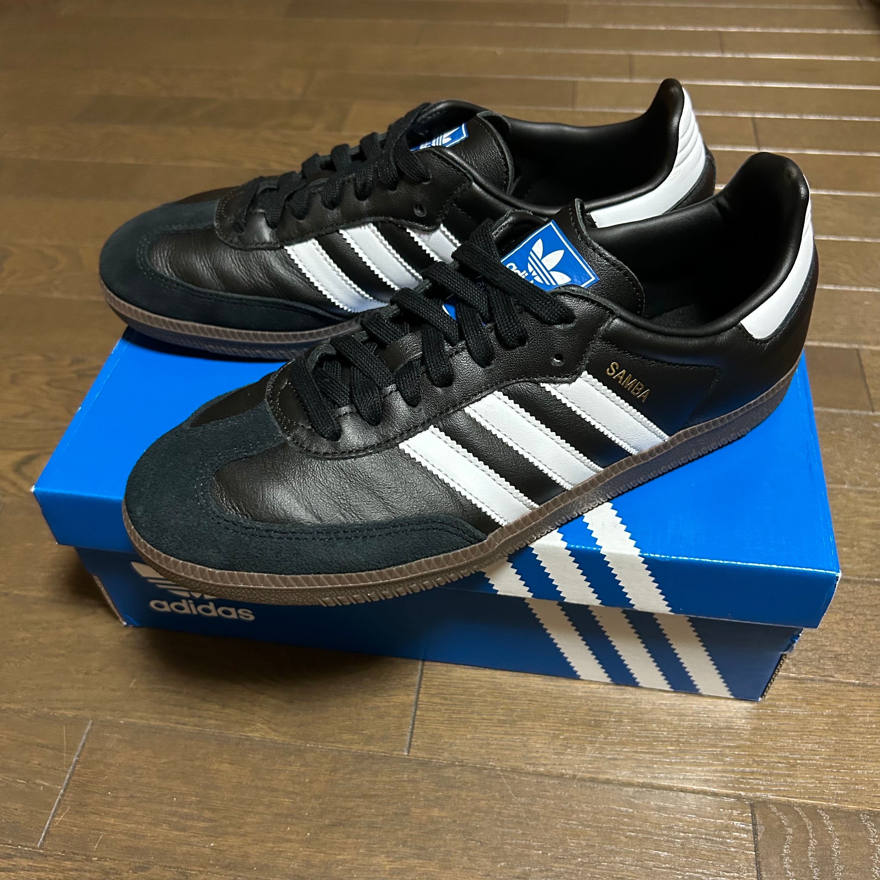 adidas Samba OG "Core Black/Cloud White/Gum"