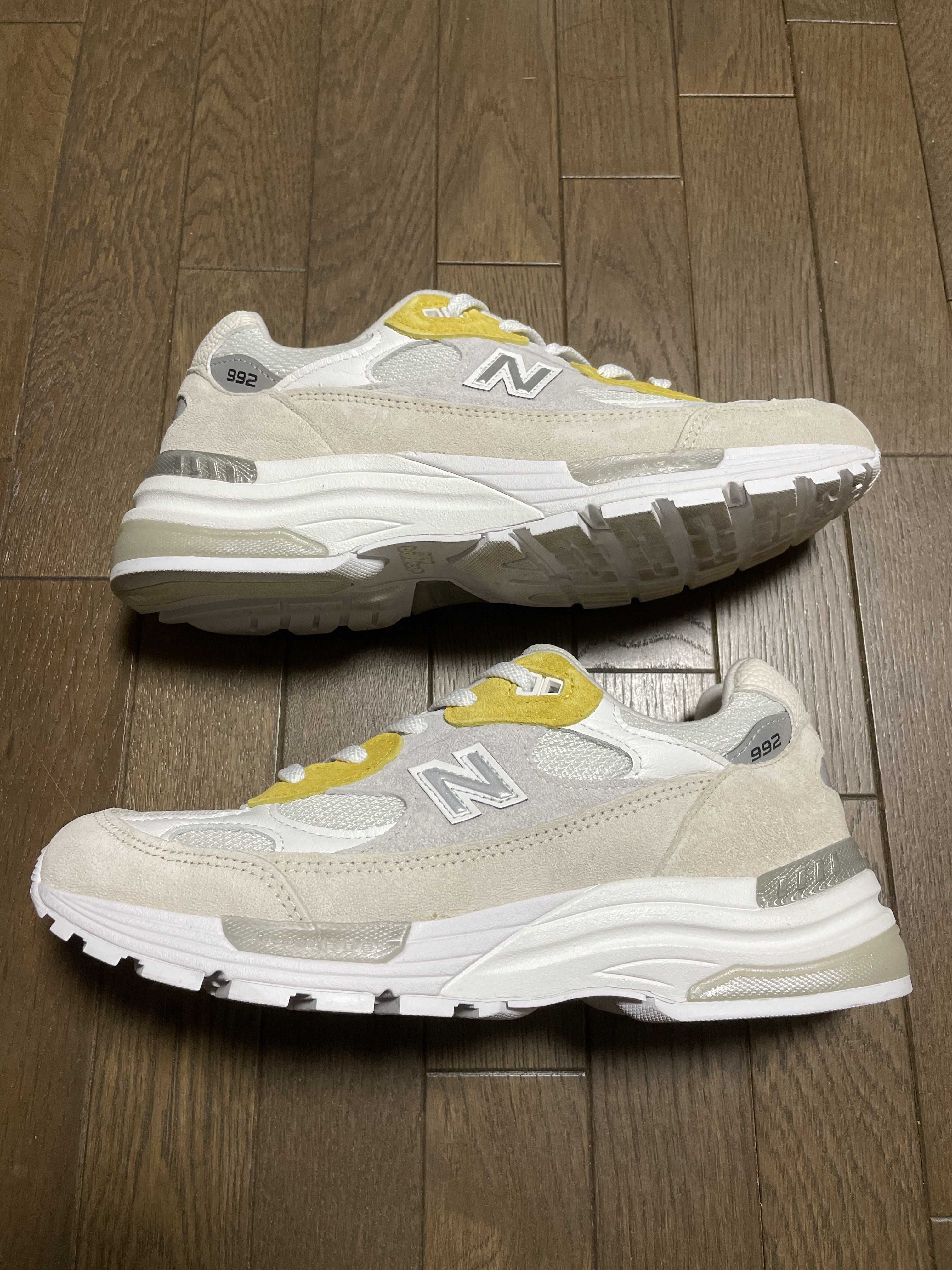 Paperboy × New Balance 992 "Fried Egg"